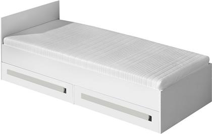 Παιδικό Κρεβάτι Μονό για Στρώμα 90x200cm Λευκό Guiliver