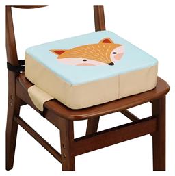 Παιδικό Μαξιλάρι Καρέκλας Navaris Booster Seat Cushion Κάθισμα Ανύψωσης 32 X 32 X 10 Cm Beige Cute Fox ‎nav000032sr001c