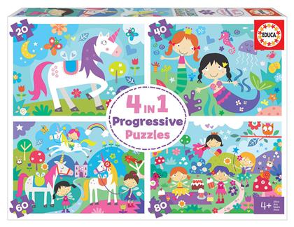 Παιδικό Puzzle Fantasy Friends 200pcs για 4+ Ετών Educa από το Plus4u