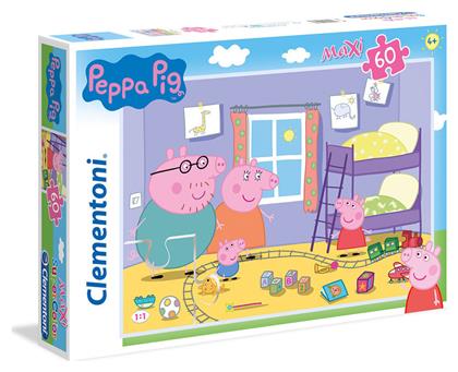 Παιδικό Puzzle Peppa Pig 60pcs για 4+ Ετών Clementoni