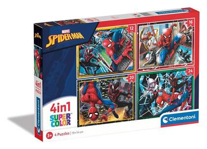 Παιδικό Puzzle Supercolor - Spiderman 72pcs για 3+ Ετών Clementoni από το Filinda