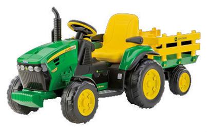 Παιδικό Τρακτέρ John Deere Ground Force Ποδοκίνητο με Καρότσα