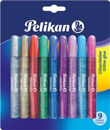 Pelikan Glitter Glue 9 Χρώματα 10,5ml από το Moustakas Toys