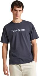 Pepe Jeans Ανδρικό T-shirt Κοντομάνικο Γκρι από το Plus4u