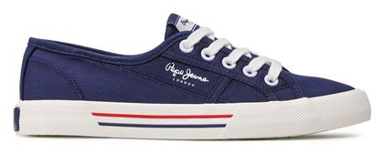 Pepe Jeans Brady Basic Γυναικεία Sneakers Navy Μπλε