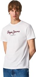 Pepe Jeans Eggo Ανδρικό T-shirt Κοντομάνικο Λευκό από το Modivo