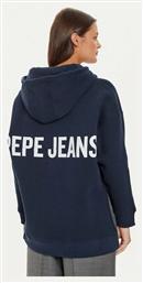 Pepe Jeans Γυναικείο Φούτερ με Κουκούλα Μπλε