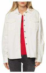 Pepe Jeans Γυναικείο Λευκό Overshirt