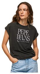 Pepe Jeans Γυναικείο T-shirt Μαύρο