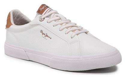 Pepe Jeans Kenton Γυναικεία Sneakers Λευκά