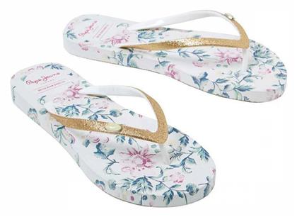 Pepe Jeans Rake Bucolic Flip Flops Χρυσά
