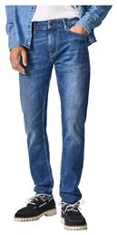 Pepe Jeans Stanley Ανδρικό Παντελόνι Τζιν Ελαστικό Regular Fit Tapered Μπλε