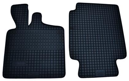 Petex Μπροστινά Πατάκια 2τμχ από Λάστιχο για Smart ForTwo 1998-2007 Μαύρα