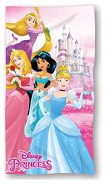 Πετσέτα Θαλάσσης Quick Dry Disney Home Princess 30 70x140 Pink 100% Microfiber από το Filinda