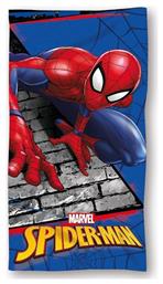 Πετσέτα Θαλάσσης Quick Dry Marvel Spider-man 97 70x140 Digital Print Blue 100% Microfiber