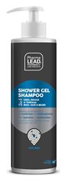 Pharmalead Men’s Αφρόλουτρο σε Gel για Άνδρες για Μαλλιά , Πρόσωπο & Σώμα 500ml
