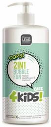 Pharmalead Παιδικό Αφρόλουτρο & Σαμπουάν Bubble Fun 4Kids με Χαμομήλι σε Μορφή Gel