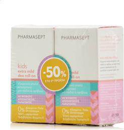 Pharmasept Kids Extra Mild Αποσμητικό σε Roll-On Χωρίς Αλουμίνιο 2x50ml από το Pharm24