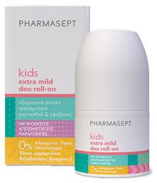 Pharmasept Kids Extra Mild Αποσμητικό σε Roll-On Χωρίς Αλουμίνιο 50ml