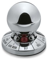 Philippi Ball Decision Maker Nickel Διακοσμητικό Γραφείου από Μέταλλο 5x5εκ. σε Ασημί χρώμα