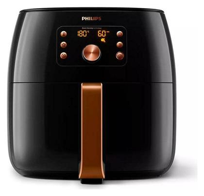 Philips Air Fryer 7.3lt Μαύρο HD9867/90