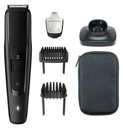 Philips Beardtrimmer Series 5000 Σετ Κουρευτικής Μηχανής Μαύρο BT5515/15 από το Public