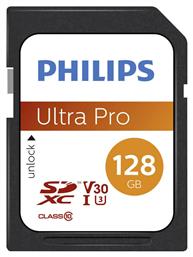 Philips FM12SD65B SDXC 128GB Class 10 U3 V30 A1 UHS-I