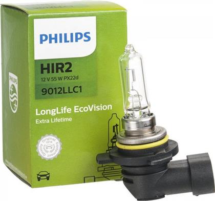 Philips Λάμπα Αυτοκινήτου Long Life Eco Vision HIR2-9012 Αλογόνου 12V 55W 1τμχ από το Saveltrade