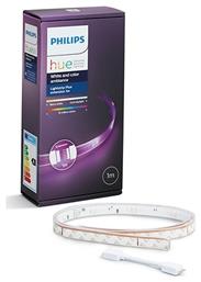 Philips Hue Lightstrip Plus Extension V4 Ταινία LED Τροφοδοσίας 220V RGBW Μήκους 1m