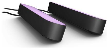 Philips Hue White And Color Ambiance Play Light Bar Double Pack Διακοσμητικό Φωτιστικό με Φωτισμό RGB Μπάρα LED 2τμχ
