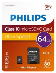 Philips microSDXC 64GB Class 10 U1 UHS-I από το Public