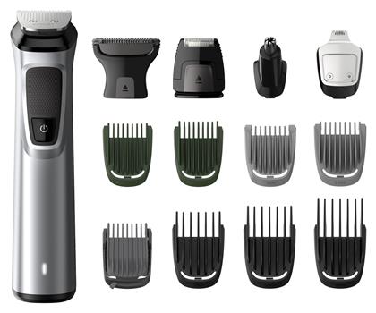 Philips Multigroom Series 7000 Σετ Κουρευτικής Μηχανής Black/Silver MG7720/15