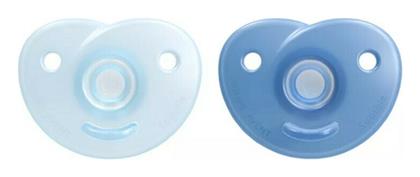 Philips Πιπίλες Σιλικόνης Blue για 0-6 μηνών 2τμχ