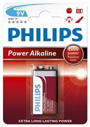 Philips Power Αλκαλική Μπαταρία 9V 1τμχ από το Public