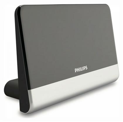 Philips SDV6222 SDV6222/GRS Εσωτερική Κεραία Τηλεόρασης (Απαιτεί Τροφοδοσία) Μαύρη