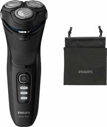 Philips Shaver 3000 S3233/52 Ξυριστική Μηχανή Προσώπου Επαναφορτιζόμενη από το e-shop