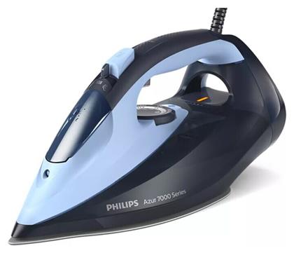 Philips Σίδερο Ατμού 2800W με Αντικολλητική Πλάκα και Συνεχόμενη Παροχή 50gr/min Light/Dark Blue από το Public