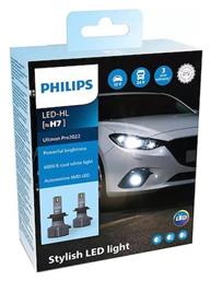 Philips Ultinon Pro 3022 Λάμπες H7 LED Ψυχρό Λευκό 2τμχ