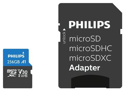 Philips Ultra Pro microSDXC 256GB Class 10 U3 V30 UHS-I