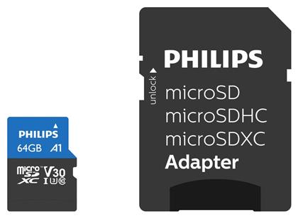 Philips Ultra Pro microSDXC 64GB Class 10 U3 V30 UHS-I