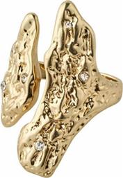 Pilgrim Ring : Idun : Gold Plated : Crystal 262122004 262122004 Ορείχαλκος