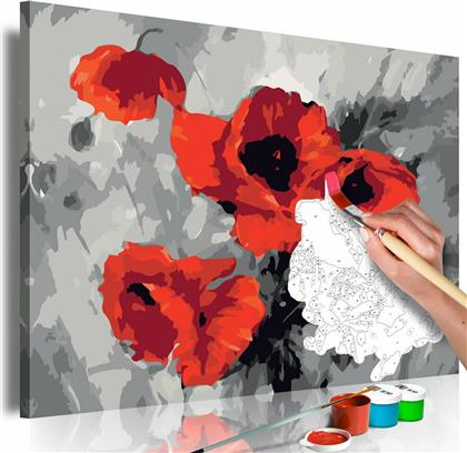 Πίνακας για να τον ζωγραφίζεις - Bouquet of Poppies 60x40 - Διαστάσεις (εκατ)Μήκος: 60 Ύψος: 40