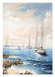 Πίνακας Καμβά Sailsy Inart 70x3x100εκ