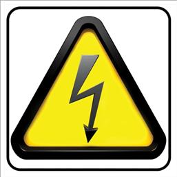 Πινακίδα Κίνδυνος Ηλεκτροπληξίας από το Esmarket