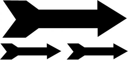Πινακίδα ''Βέλος Κατεύθυνσης'' 572413.0001 75x150mm 3τμχ από το Esmarket