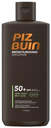 Piz Buin Moisturising SPF50 Αντηλιακή Λοσιόν