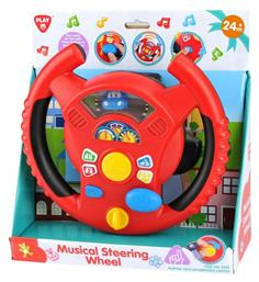 Playgo Steering Wheel με Μουσική για 24+ Μηνών από το Plus4u