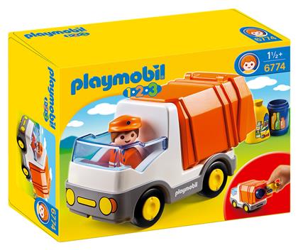 Playmobil 123 Απορριμματοφόρο Όχημα για 1.5 ετών