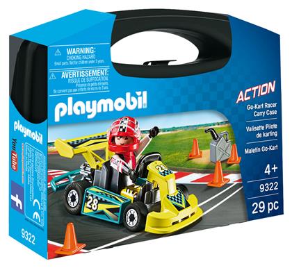 Playmobil Action Go Kart Racer Carry Case για 4 ετών