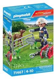 Playmobil Action Heroes Επιχείρηση Διάσωσης Ζώου για 4-10 ετών